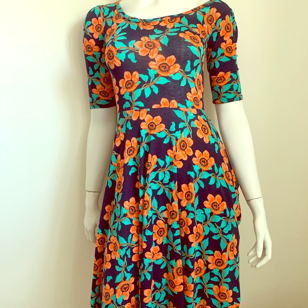 LuLaRoe Nicole Dress XXS